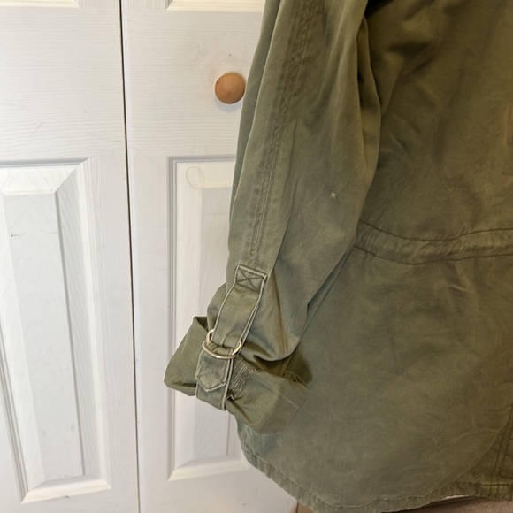 Annie & Fay lightweight army green military jacket - Picture 6 of 10